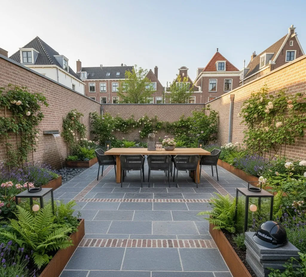 Moderne bestrating Amsterdam Centrum