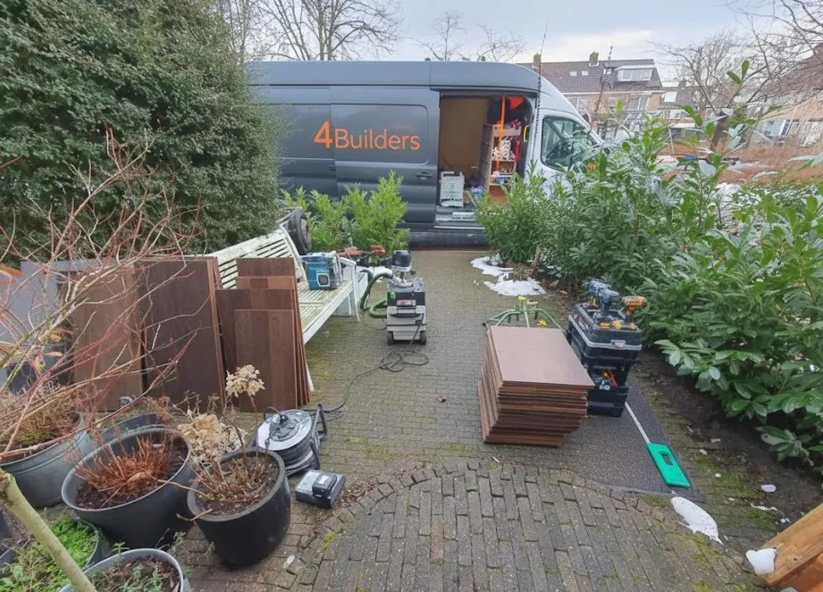 4Builders bedrijfsbus Amsterdam Centrum