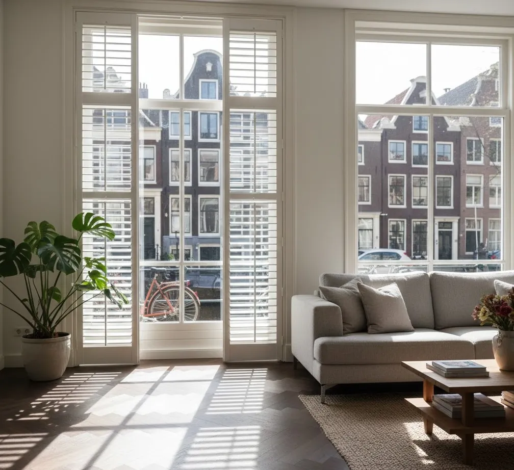 Visgraat vloer Amsterdam appartement
