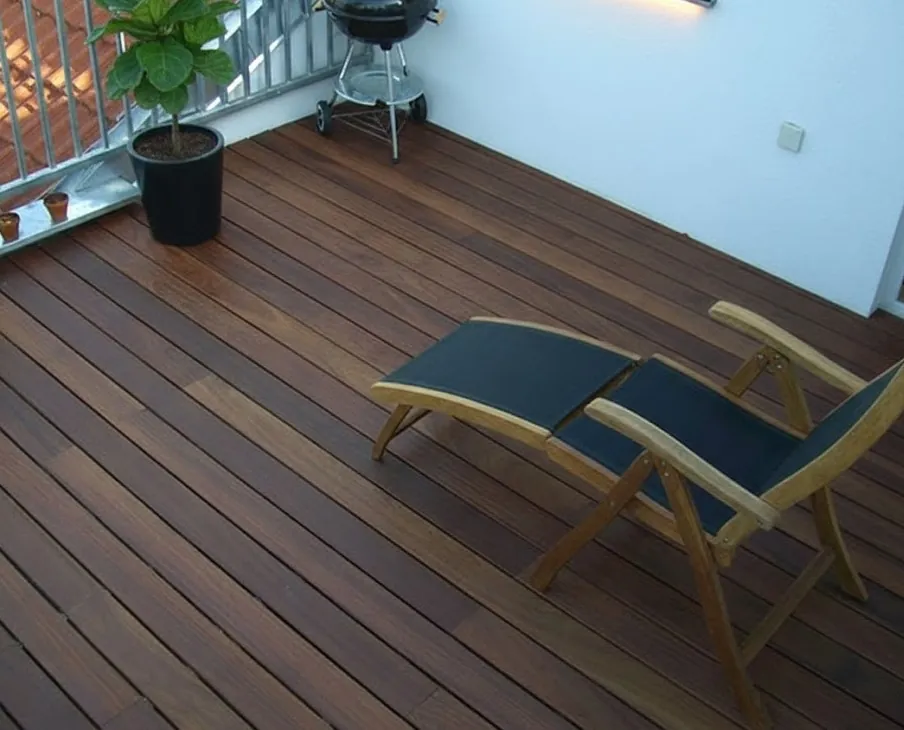 Vlonders dakterras Amsterdam