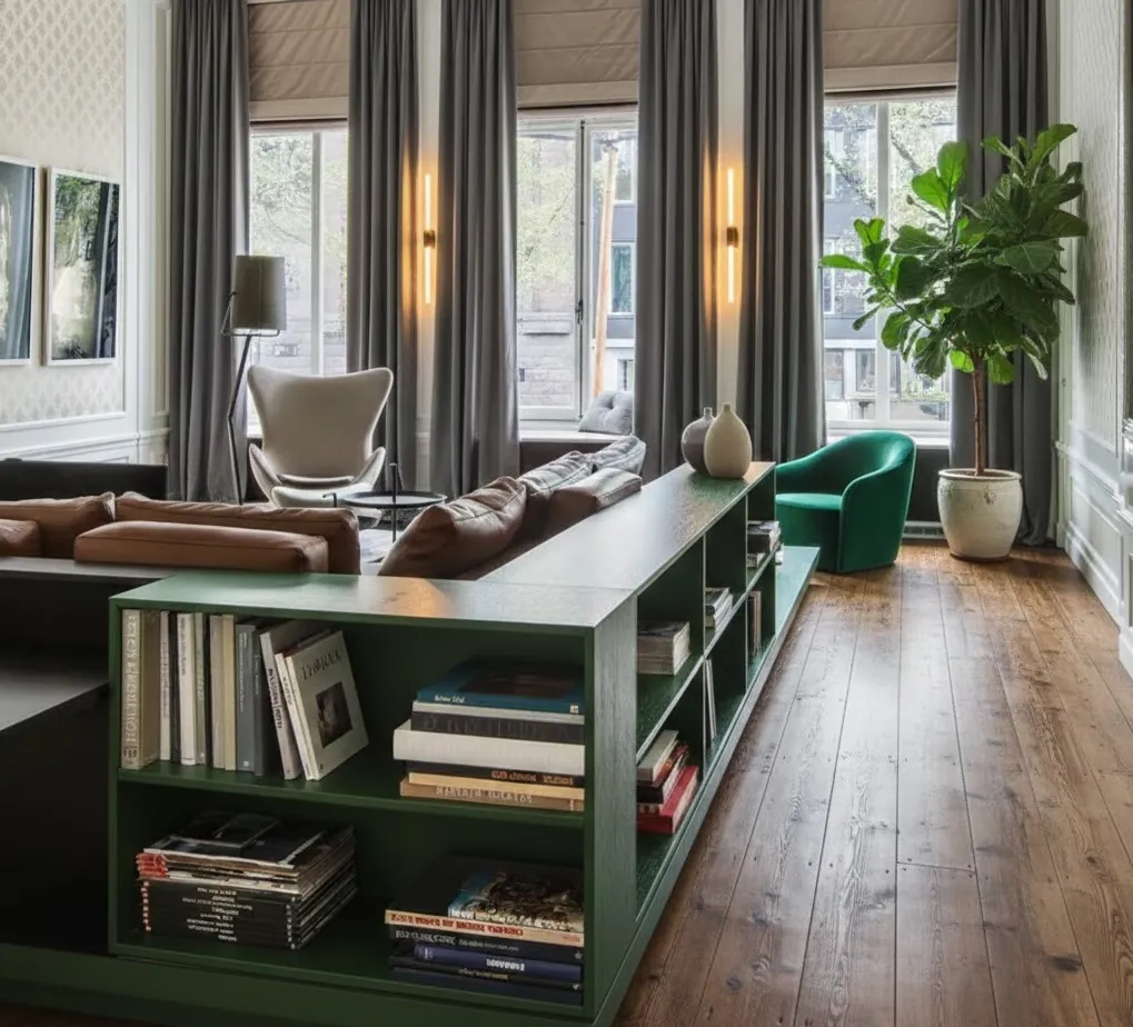 Houten vloer woonkamer Amsterdam